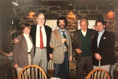 Horvath family with Richard Carleton Hacker, author of The Ultimate Cigar Book